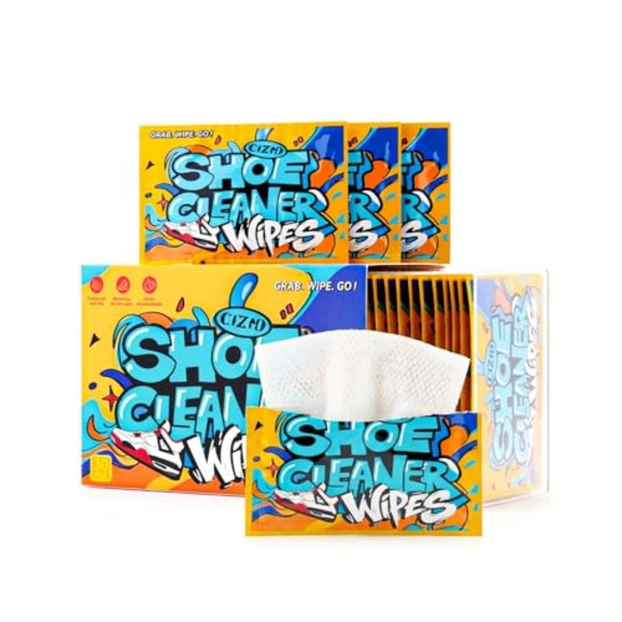 The Sneaker Care - Shoe Cleaner Wipes, Shoe Cleaning Wipes