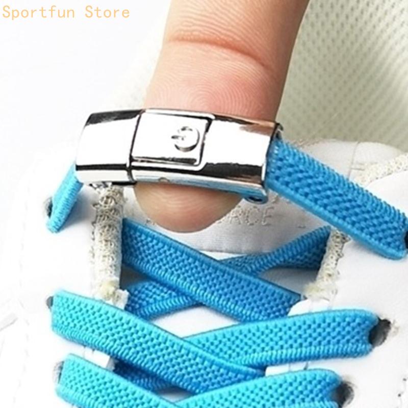 No Tie Elastic Shoelaces Flat  - مراجعة Lace Replacement Flat وسعره