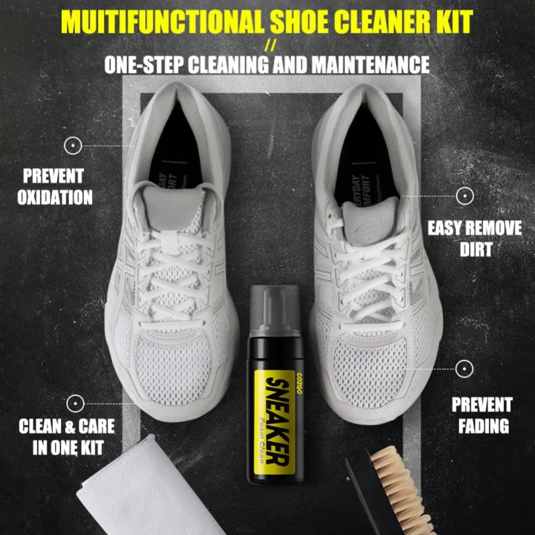150ML Water-Free Foam Sneakers - مراجعة Sneaker Care Suede وسعره