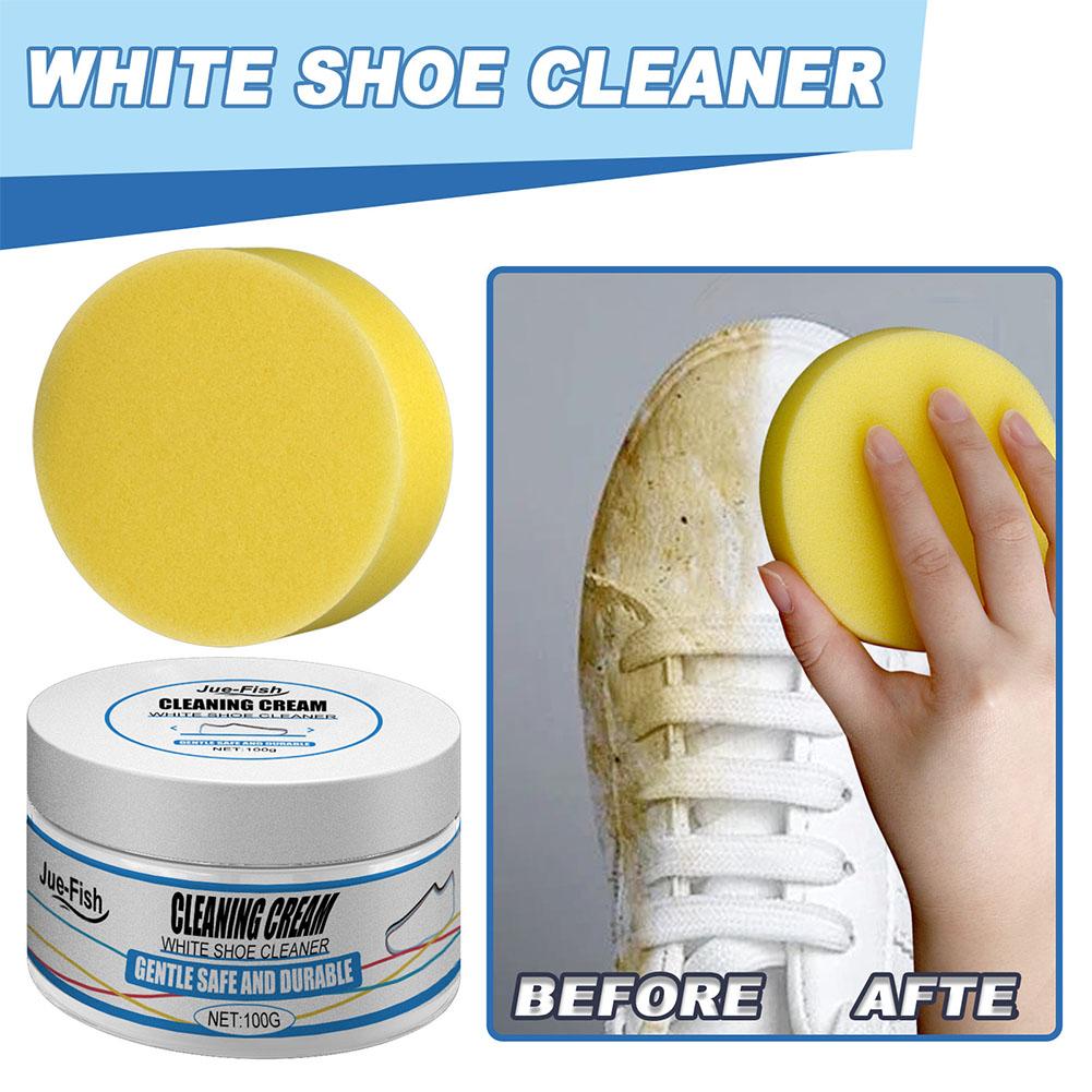 White Shoes Cleaning Cream Sta - مراجعة Sneaker Care Cleaning Kit وسعره