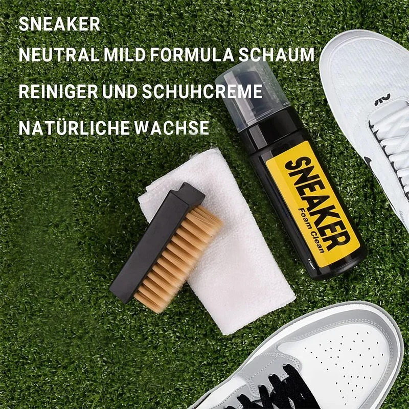 Sports Shoe Foam Cleaner Kit D - مراجعة Sneaker Care Suede وسعره