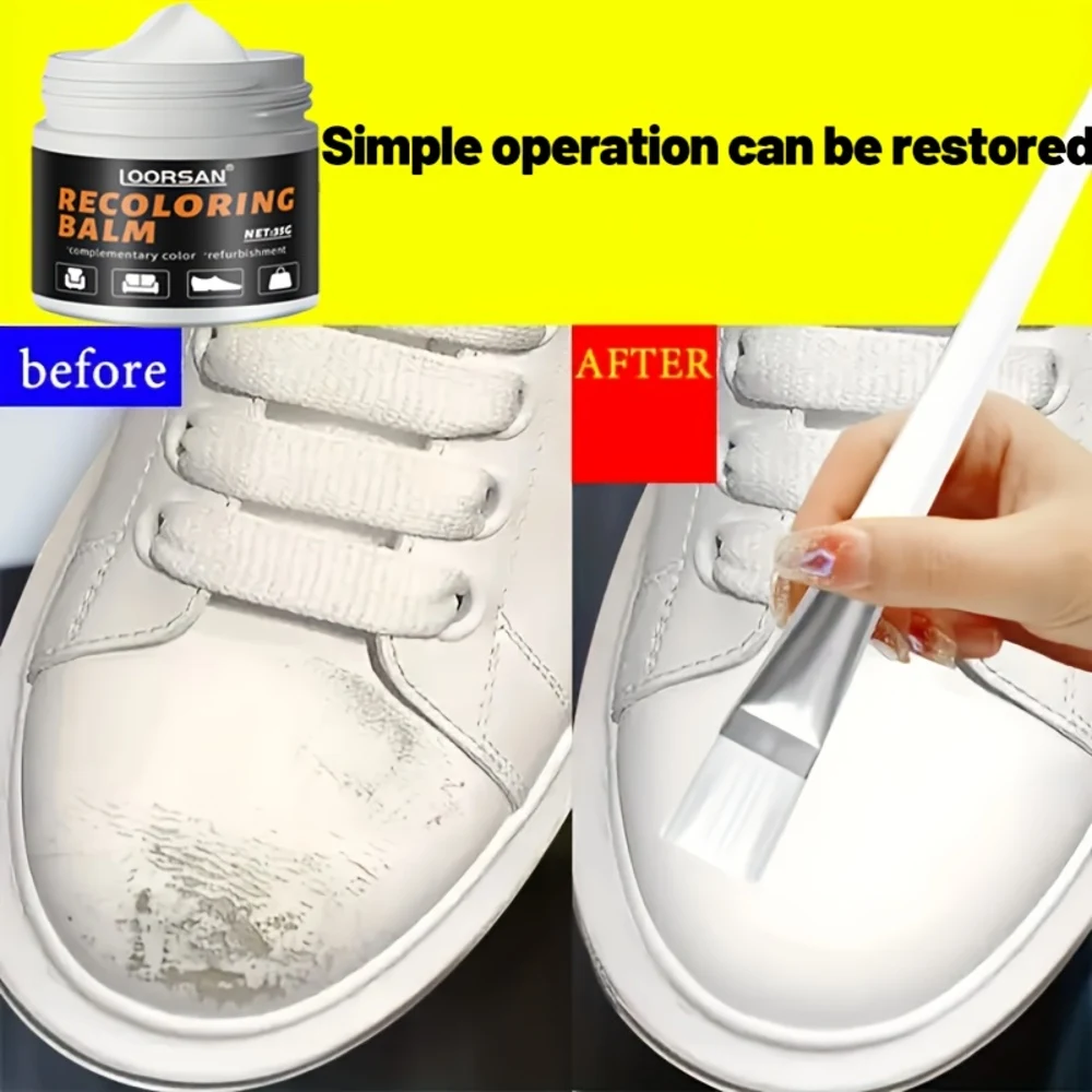LOORSAN New White Shoe Edge Re - مراجعة Sneaker Care Cleaning Kit وسعره