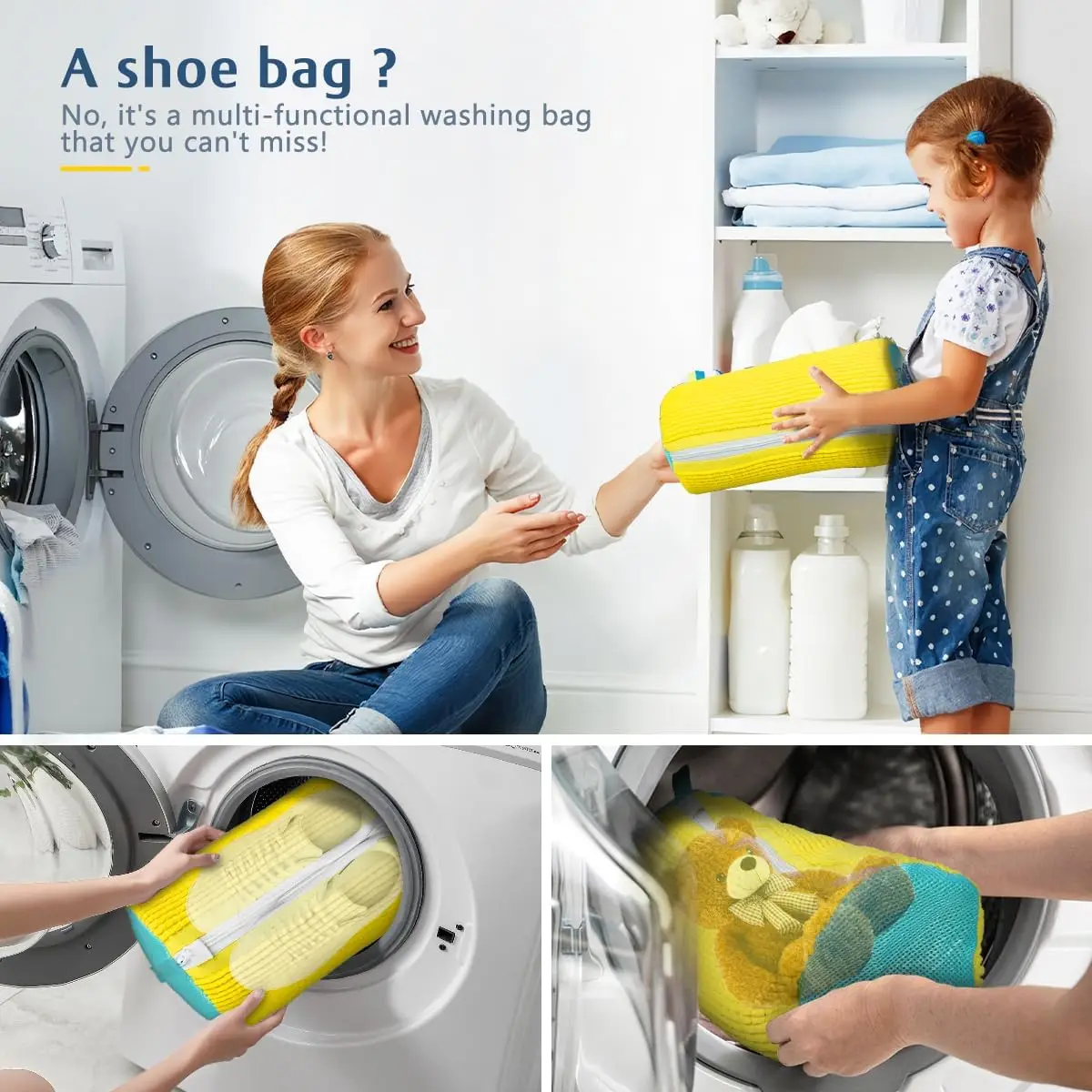 Shoe Washing Machine Bag Invis - مراجعة Sneaker Care Cleaning Kit وسعره