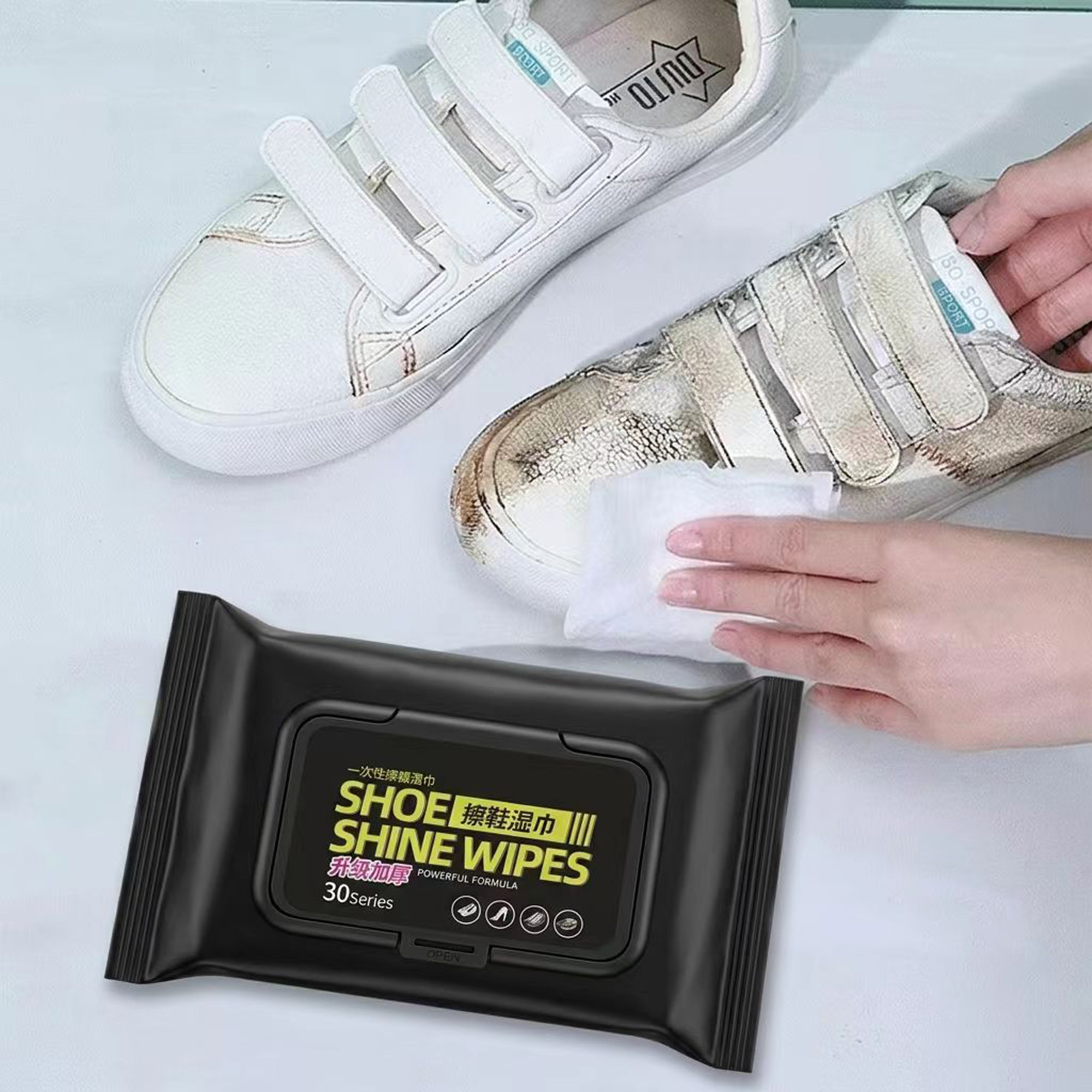 Disposable Sneaker Cleaning Wi - مراجعة The Sneaker Care وسعره