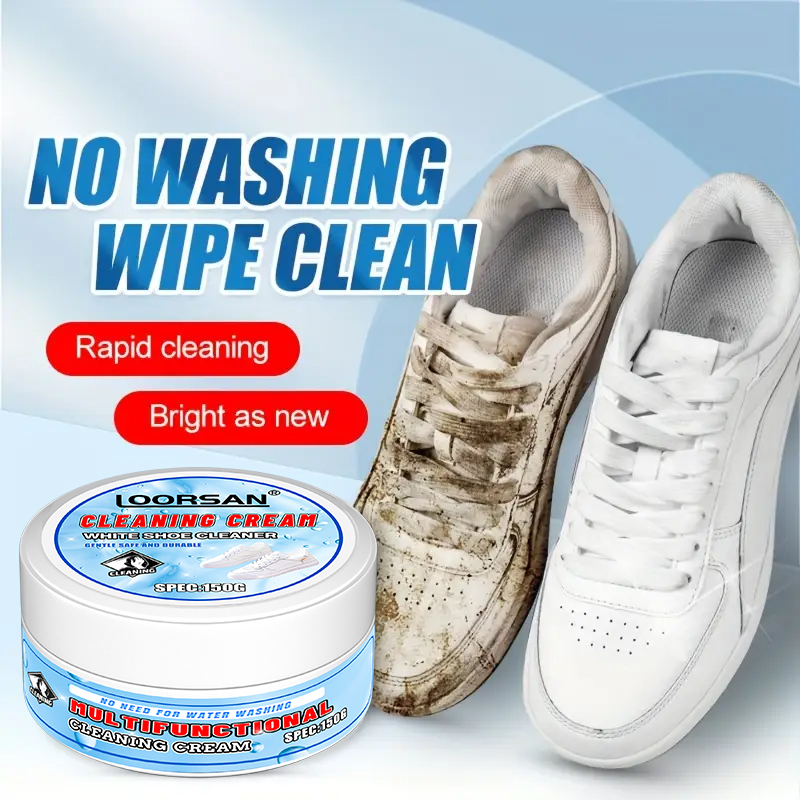 LOORSAN Multifunctional White  - مراجعة Sneaker Care Cleaning Kit وسعره