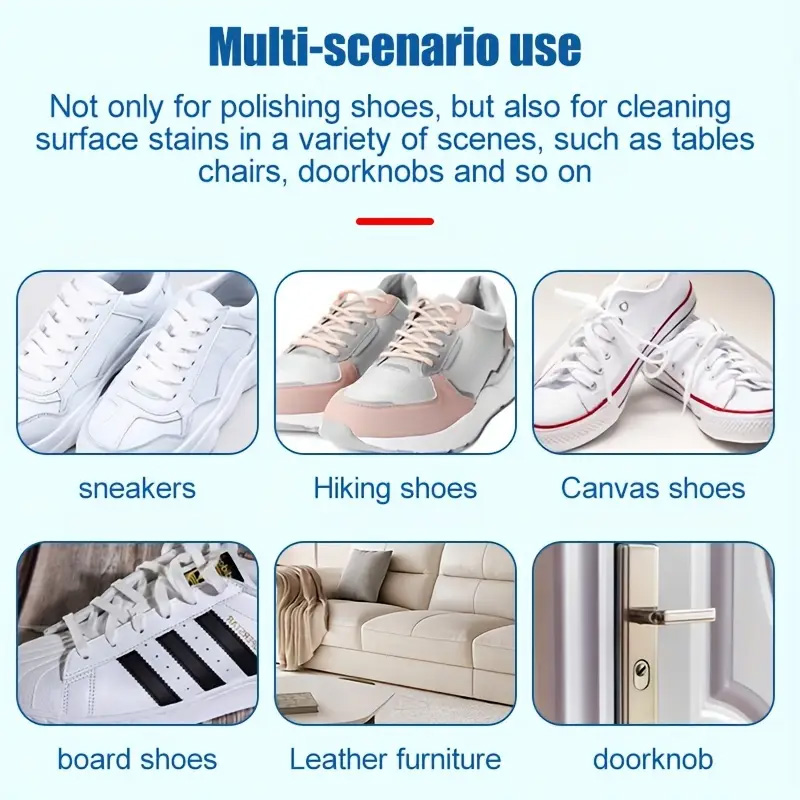 LOORSAN Multifunctional White  - مراجعة Sneaker Care Cleaning Kit وسعره