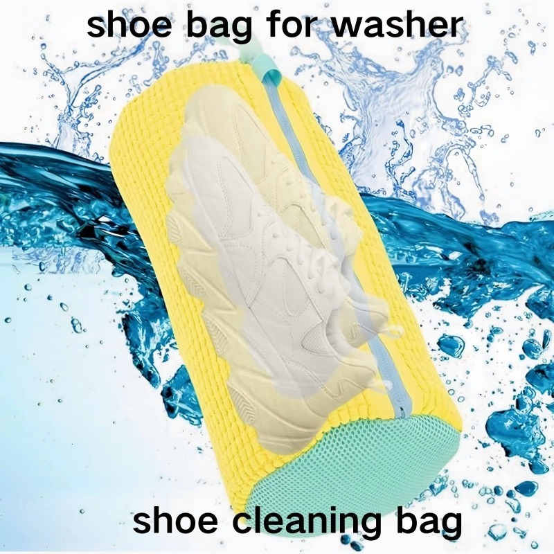 Laundry Bags Shoe Washing Mach - مراجعة Sneaker Care Cleaning Kit وسعره