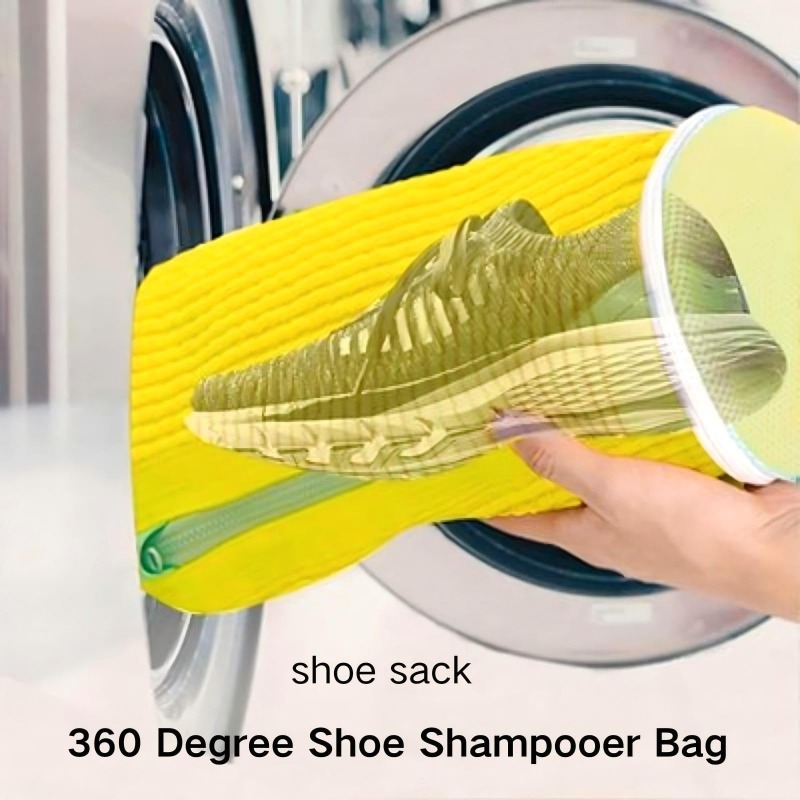 Laundry Bags Shoe Washing Mach - مراجعة Sneaker Care Cleaning Kit وسعره