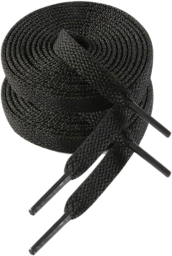 Flat Trainers Shoelace, 8mm Wi - مراجعة Lace Replacement Flat وسعره