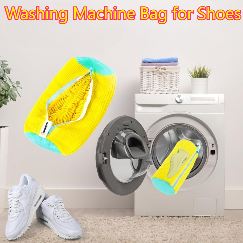 Laundry Bags Shoe Washing Mach - مراجعة Sneaker Care Cleaning Kit وسعره