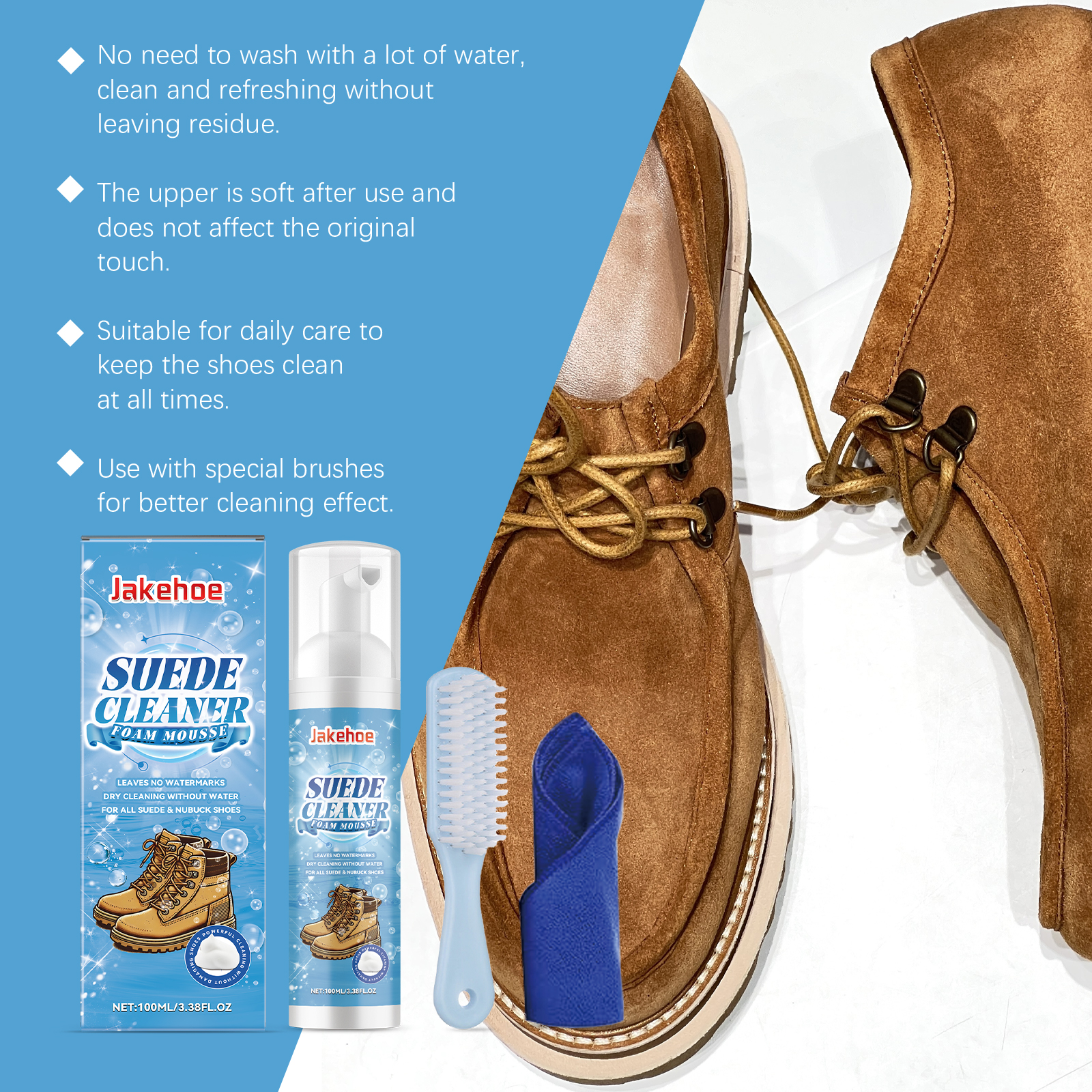 Suede Cleaner Kit Leather Velv - مراجعة Sneaker Care Suede وسعره
