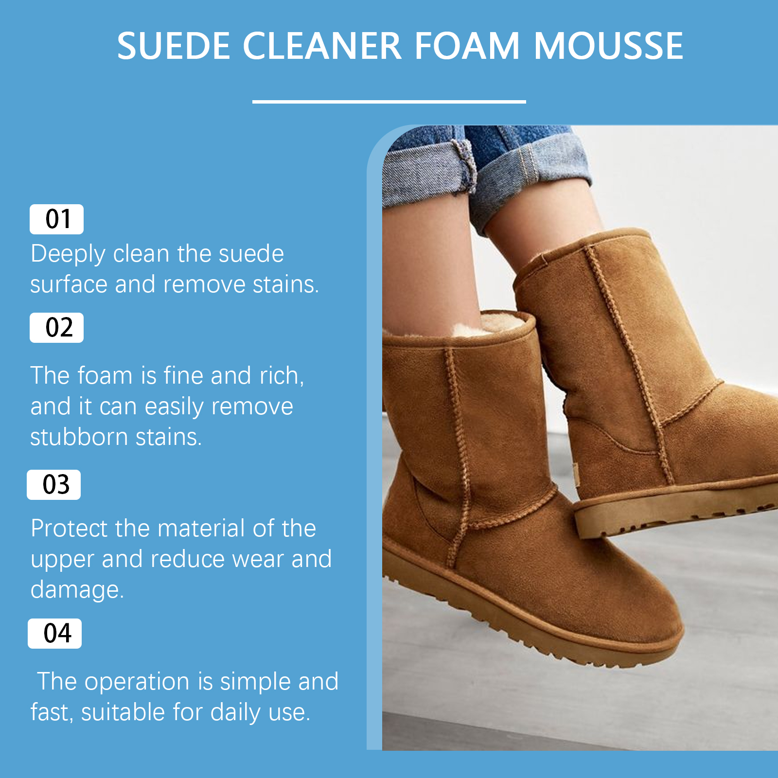 Suede Cleaner Kit Leather Velv - مراجعة Sneaker Care Suede وسعره