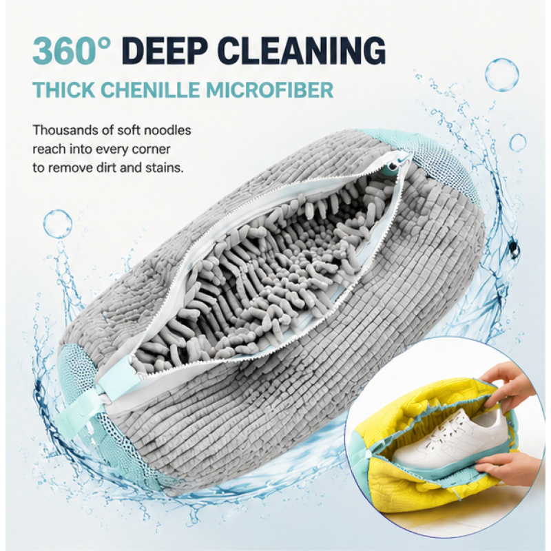 360 Surround Fluffy Fiber Snea - مراجعة The Sneaker Care وسعره