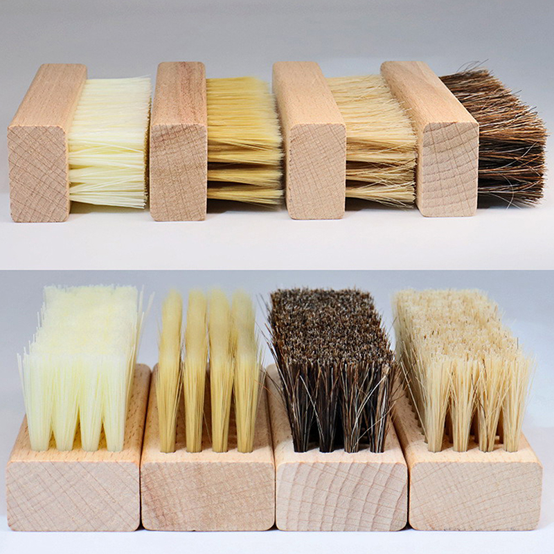 Useful Wood Handle Shoe Brush  - مراجعة Sneaker Care Cleaning Kit وسعره