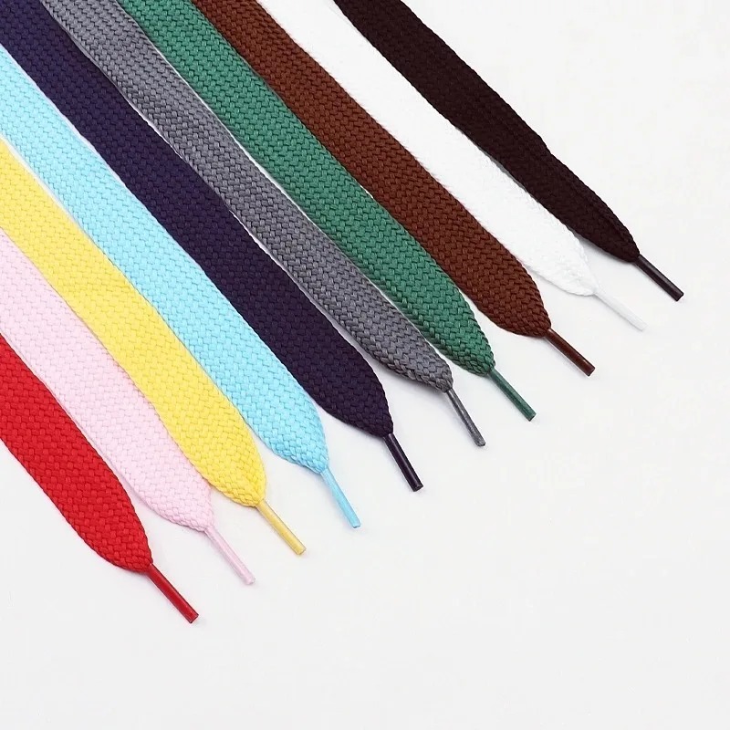 Fashion Colored Flat Shoelaces - مراجعة Lace Replacement Flat وسعره
