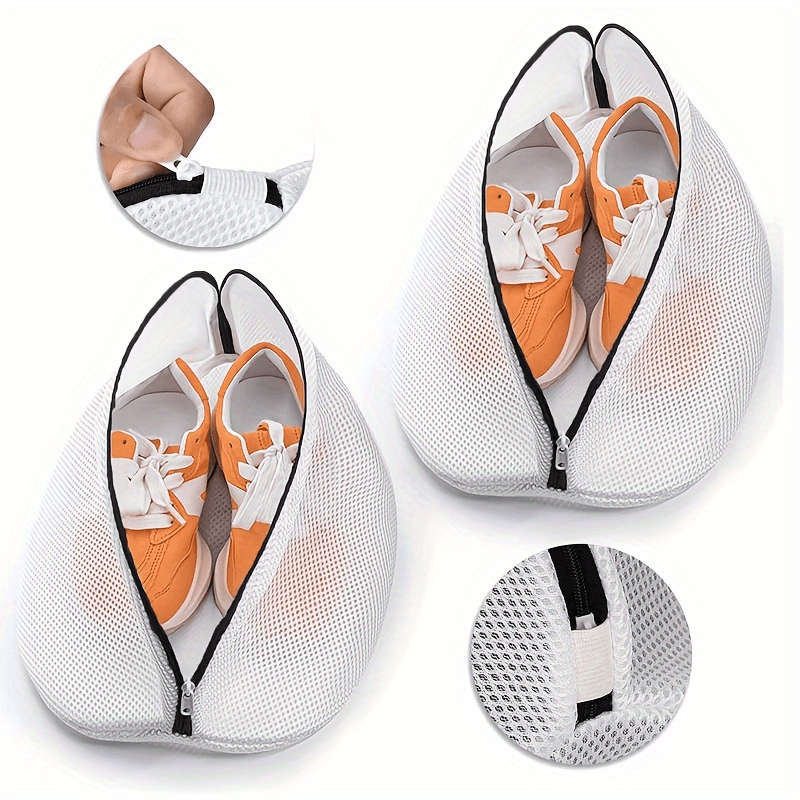 Shoe Washing Machine Bags, Mes - مراجعة Sneaker Care Cleaning Kit وسعره