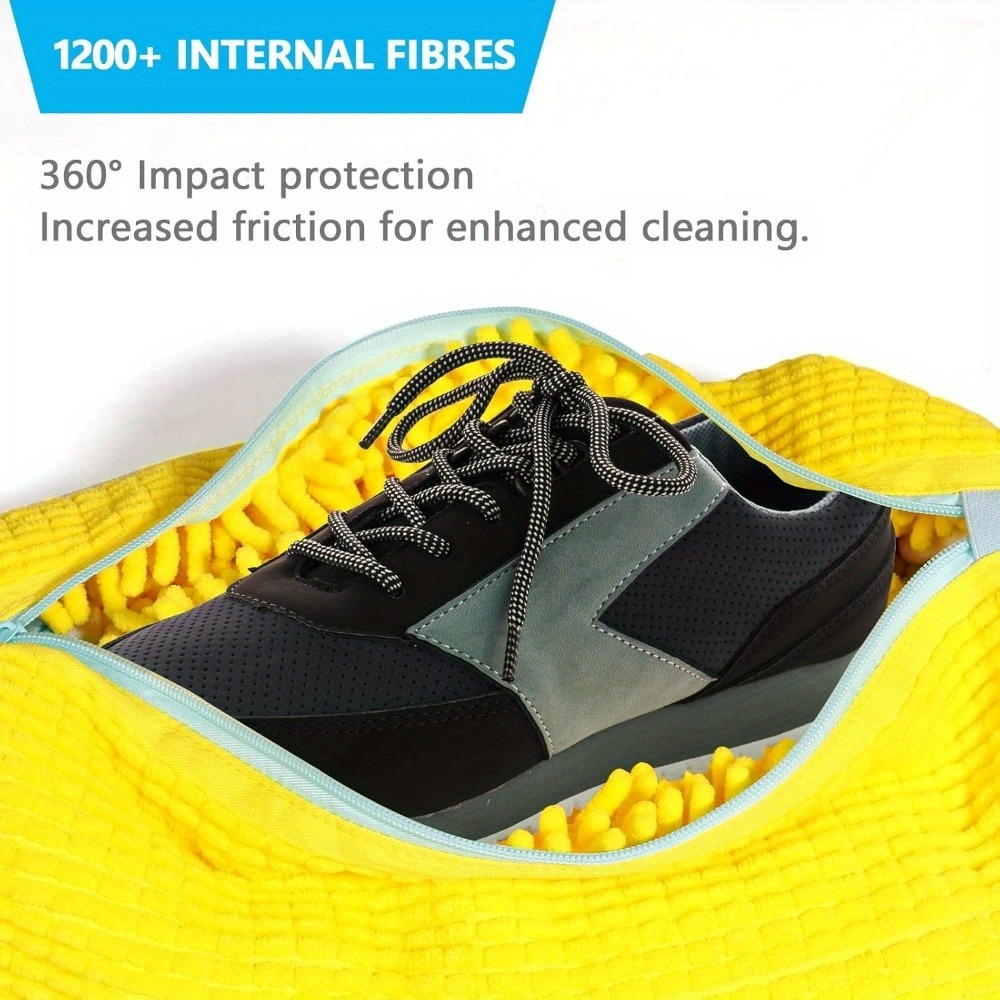 Reusable laundry bag with micr - مراجعة Sneaker Care Cleaning Kit وسعره