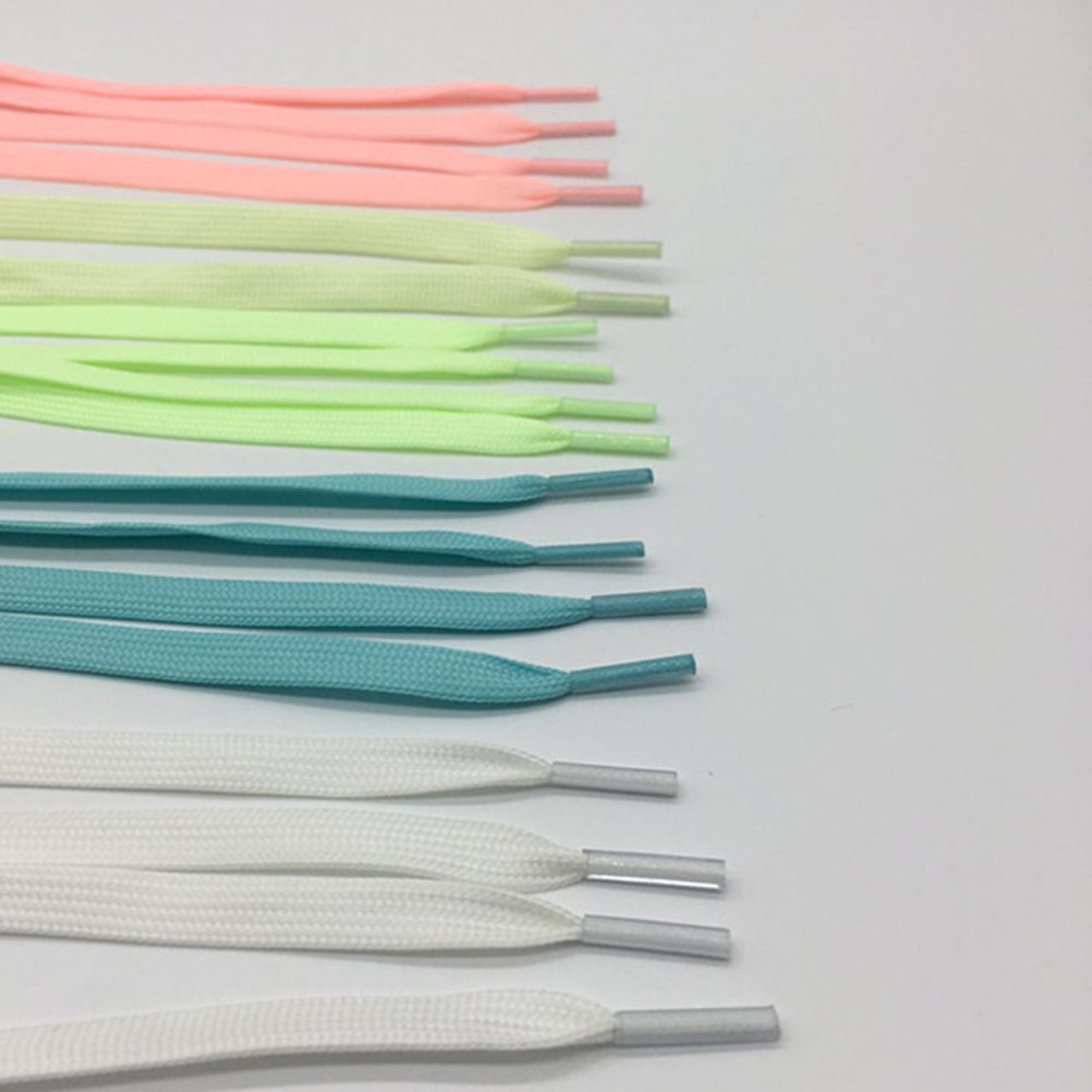 1Pairs Fluorescent Shoelaces S - مراجعة Lace Replacement Flat وسعره