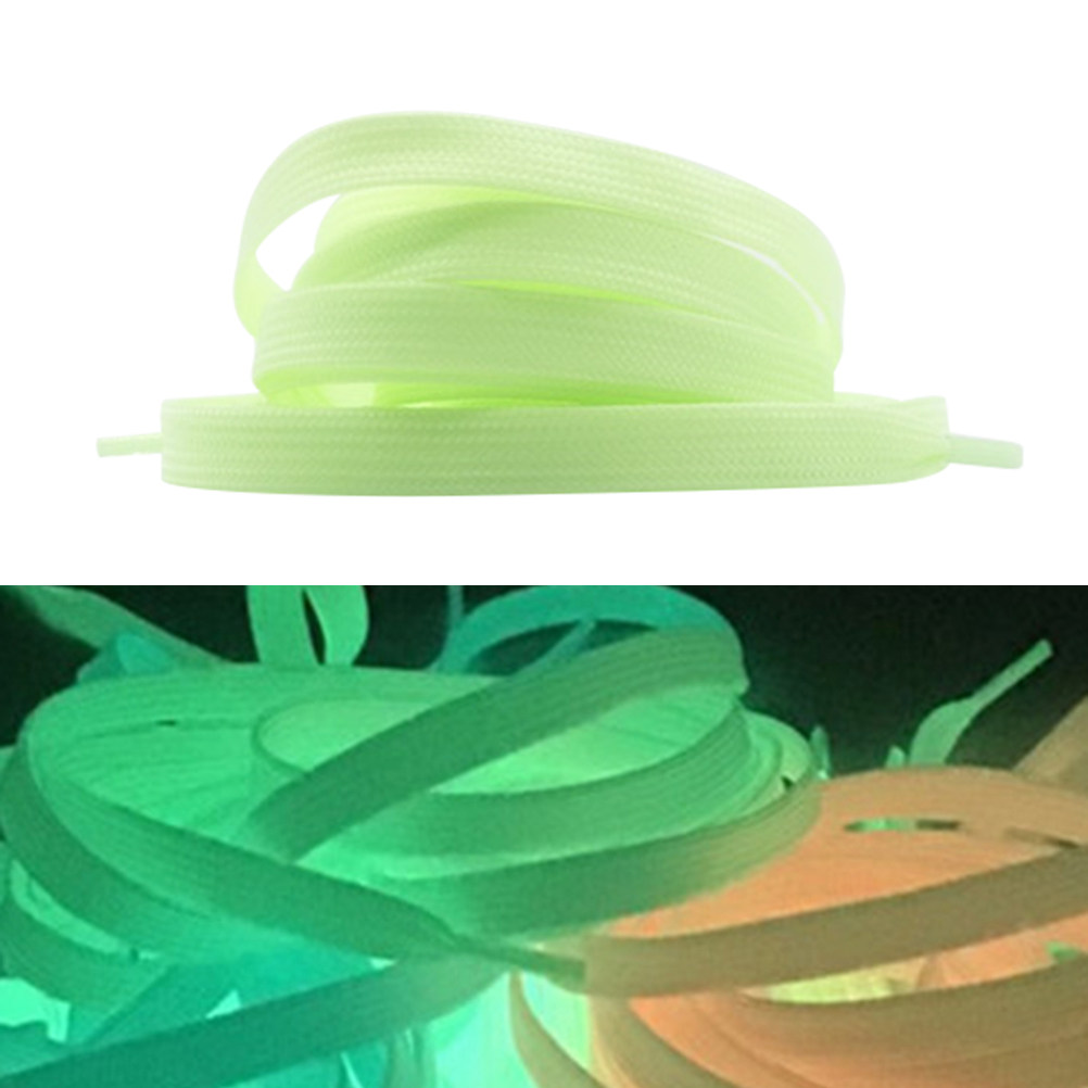 1Pairs Fluorescent Shoelaces S - مراجعة Lace Replacement Flat وسعره